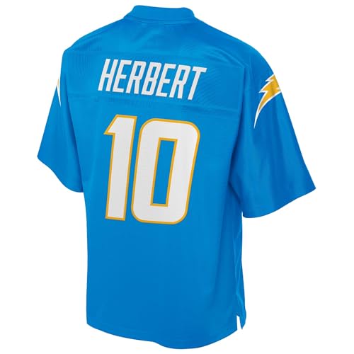 NFL PRO LINE Men's Justin Herbert Powder Blue Los Angeles Chargers Player Jersey - Image 3