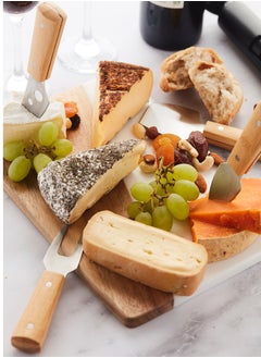 Point-Virgule Bamboo set of 4 cheese knives FSC  - Image 2
