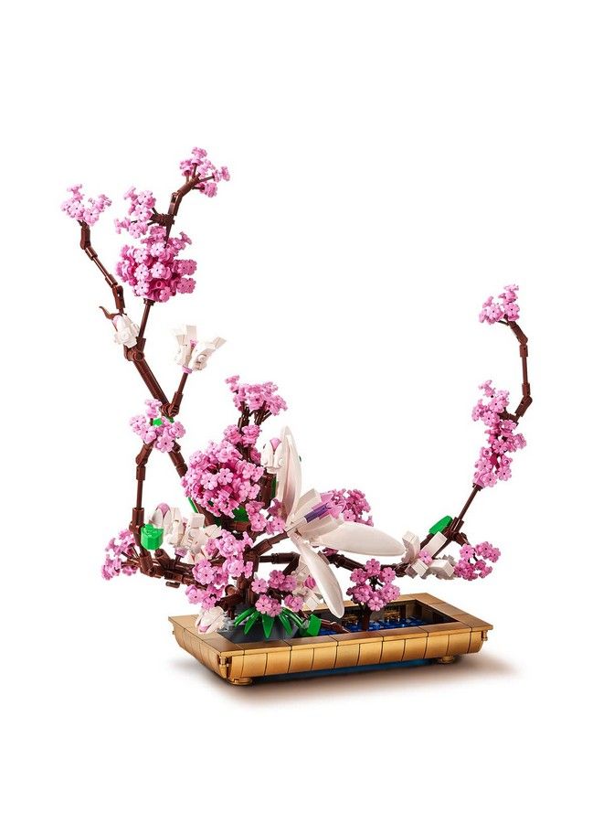 DOVOB Decor Lilac Bonsai Plant Building Blocks Set Flower Bouquet Model Toys As Gift For Adult Idea Display Pieces For The Home Or Office(974 Pieces) - Image 2
