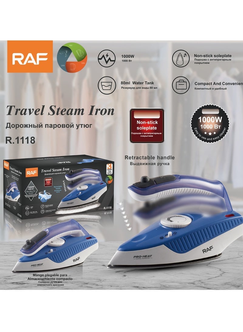 آر إيه أف مكواة بخار منزلية محمولة، ماكينة كي صغيرة محمولة - Image 2