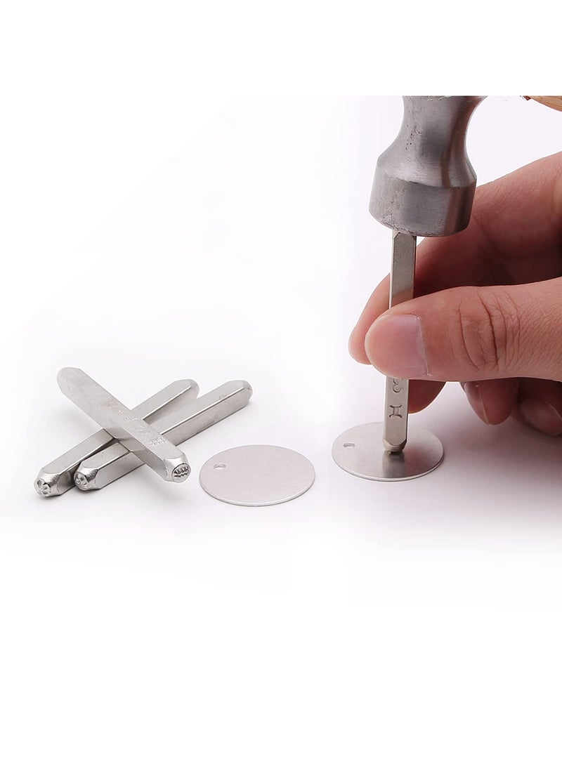 KASTWAVE 12pcs Flower Design Metal Stamp Set, 6MM (1/4”) Animal Theme Metal Punch Stamp Kit DIY Arts and Crafts Supplies Stamping Accessories, Leather, Wood - Image 5