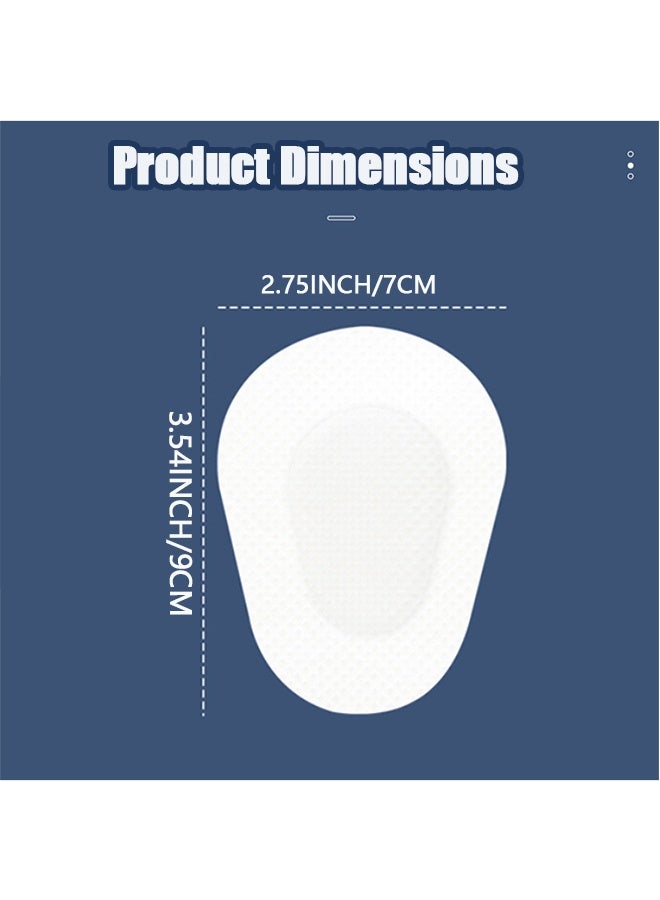 10 PCS Eye Patches for Adults & Kids, Breathable Lazy Eye Patch for Amblyopia, Post-Surgery Eye Cover, Blackout Eye Pad with Individual Packaging (7cm×9cm) - Image 2