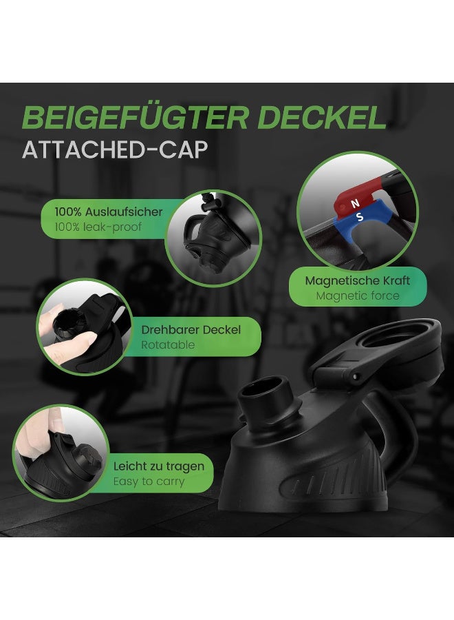 Fjbottle Stainless Steel Water Bottle 1.9L Double-Walled with Magnetic Lid, BPA Free Vacuum Insulated Water Bottle, Big Metal Drinking Bottle Large Capacity Jug Leak-Proof for Sports, Camping, Gym - Image 5