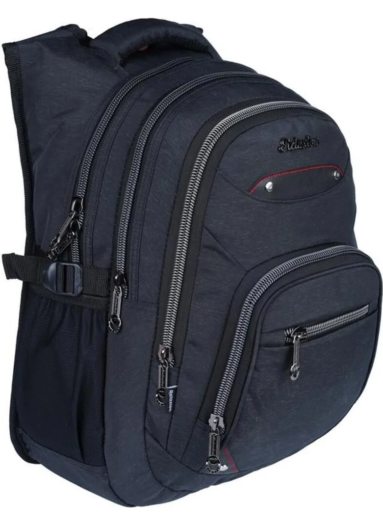 اس واي جي 5 Compartment Waterproof Ergonomic School Backpack 2225-BLACK