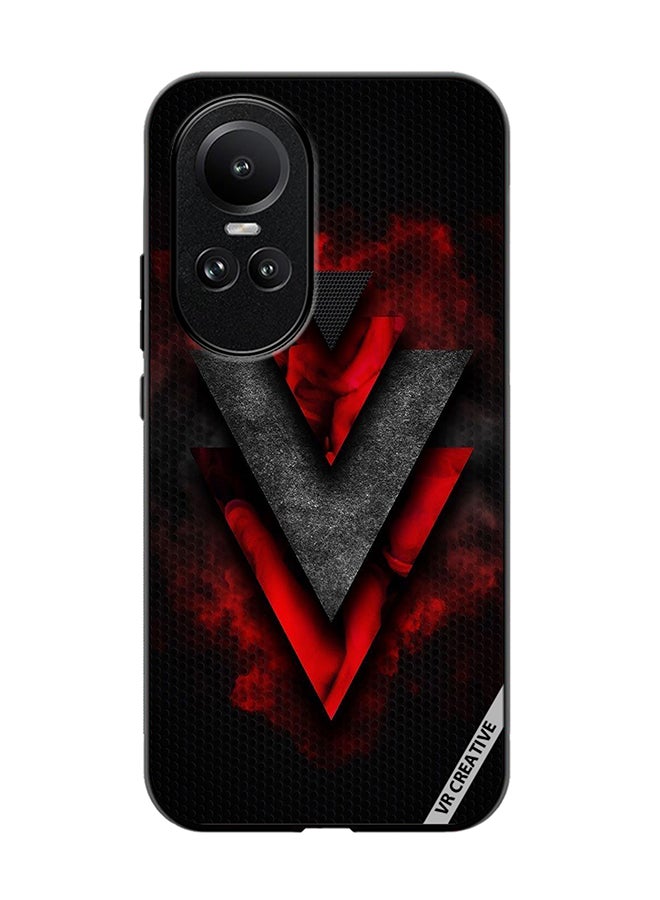 VR CREATIVE غطاء حماية لهاتف أوبو رينو 10 بتصميم عائلات فورتنايت متعدد الألوان - Image 1