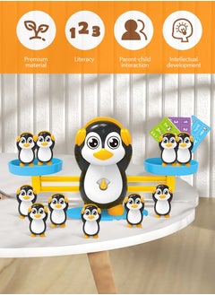 GROIC Balance Math Game and Counting Penguin Set for Kids, STEM Math Educational Toys Preschool Activities Early Educational Toys  - Image 2