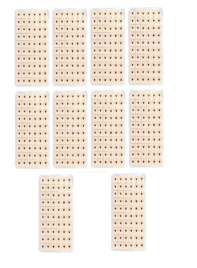 أيه أتش سي أس لصقة أذن للوخز بالإبر، علاج الأذن بالبذور، علاج مغناطيسي - 600 قطعة - Image 1