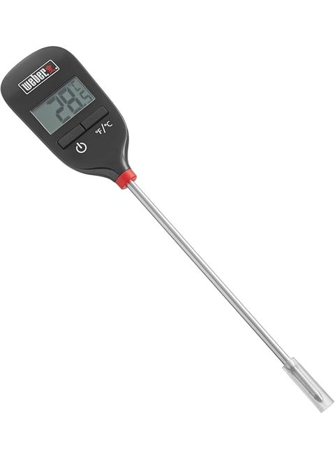 Barbecue Grilling Instant Read Thermometer Fast Accurate Readings In Celsius Or Fahrenheit 0.8Cm Height X 3.3Cm Width X 20.5Cm Depth