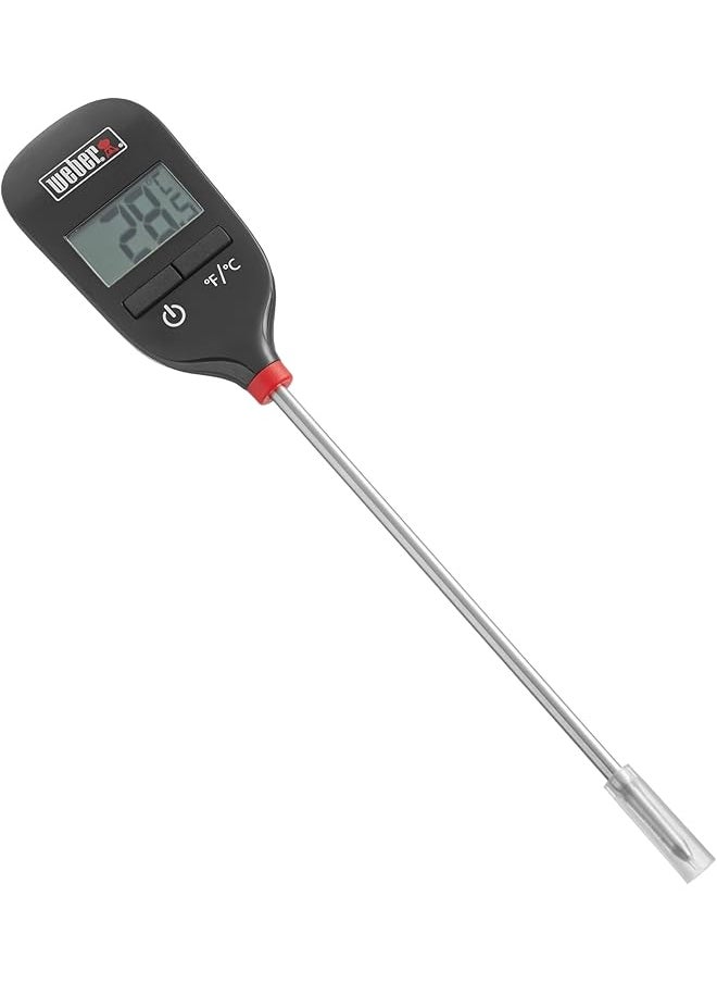 Barbecue Grilling Instant Read Thermometer Fast Accurate Readings In Celsius Or Fahrenheit 0.8Cm Height X 3.3Cm Width X 20.5Cm Depth