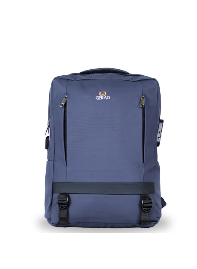 GERAD Professional Laptop Backpack â€“ USB Port, Anti-Theft, Large Capacity - Image 3