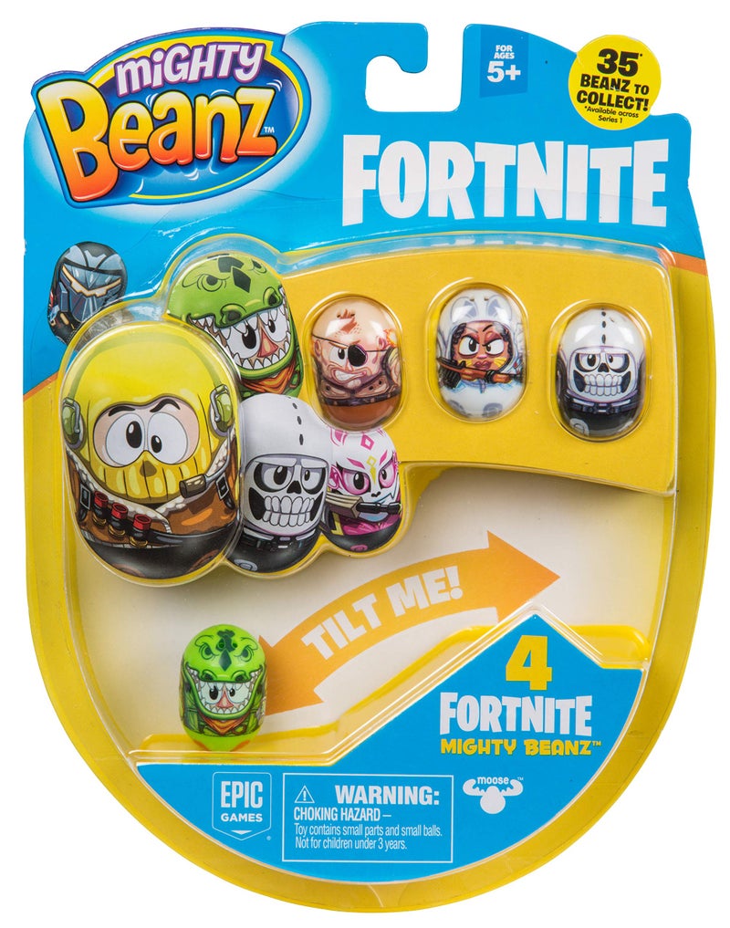 MIGHTY BEANZ Fortnite 4 Pack Styles May Vary Toy 1 - Image 2