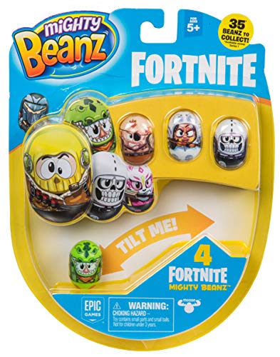 MIGHTY BEANZ Fortnite 4 Pack Styles May Vary Toy 1 - Image 1