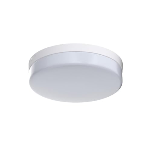 DINGLILIGHTING DLLT 12W LED Flush Mount Ceiling Light, 4.72" Flat Modern Round Lighting Fixture, 100W Equivalent White Ceiling Lamp for Closet/Bathroom/Hallway/Porch/Laundry Room, 6000K Cool White, Non-Dimmable - Image 4