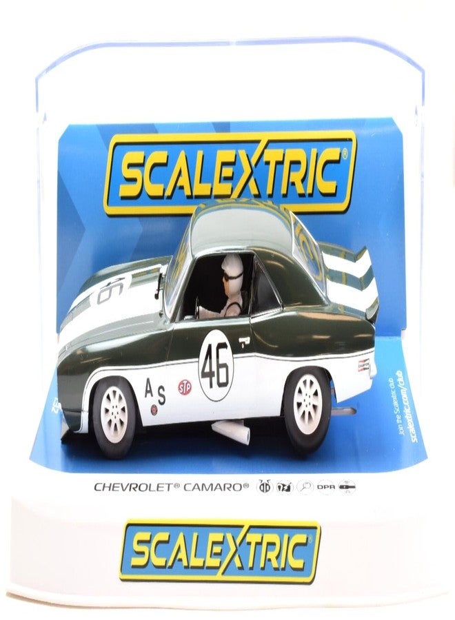Scalextric 1969 Chevrolet Camaro Trans-Am #46 1:32 Analog Slot Race Car C4452 - Image 1