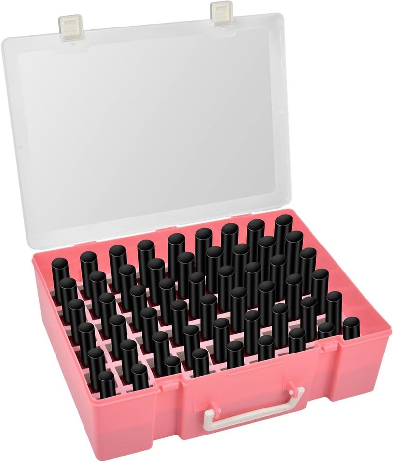 ALCYON Universal Nail Polish Holder & Organizer Contains 54 Bottles for Gellen, for Beetles, for Sally Hansen, for OPI, for Essie and Other Fingernail Polish (ONLY A CASE)-Pink - Image 1