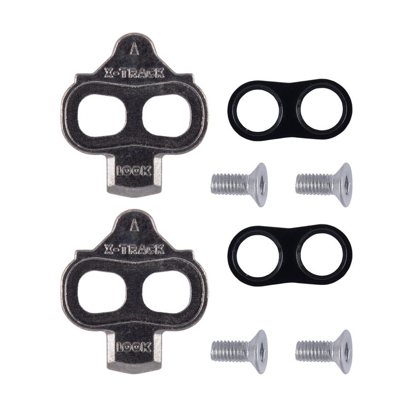 Look Cycle - X-Track Cleats - Unidirectional Disengagement - Ultra Compact - Lightweight - Angular Freedom 6  - Cleats For Mtb  Gravel Or Urban Riding - Image 1