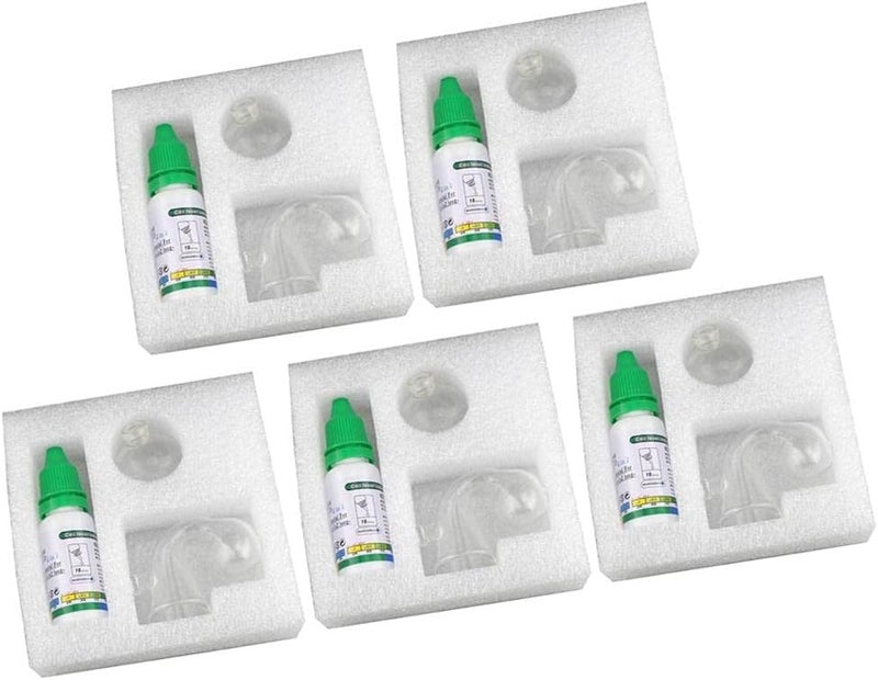 5X 15 Ml Aquarium CO2 Glass Drop Checker Long-Term Monitor - Image 1