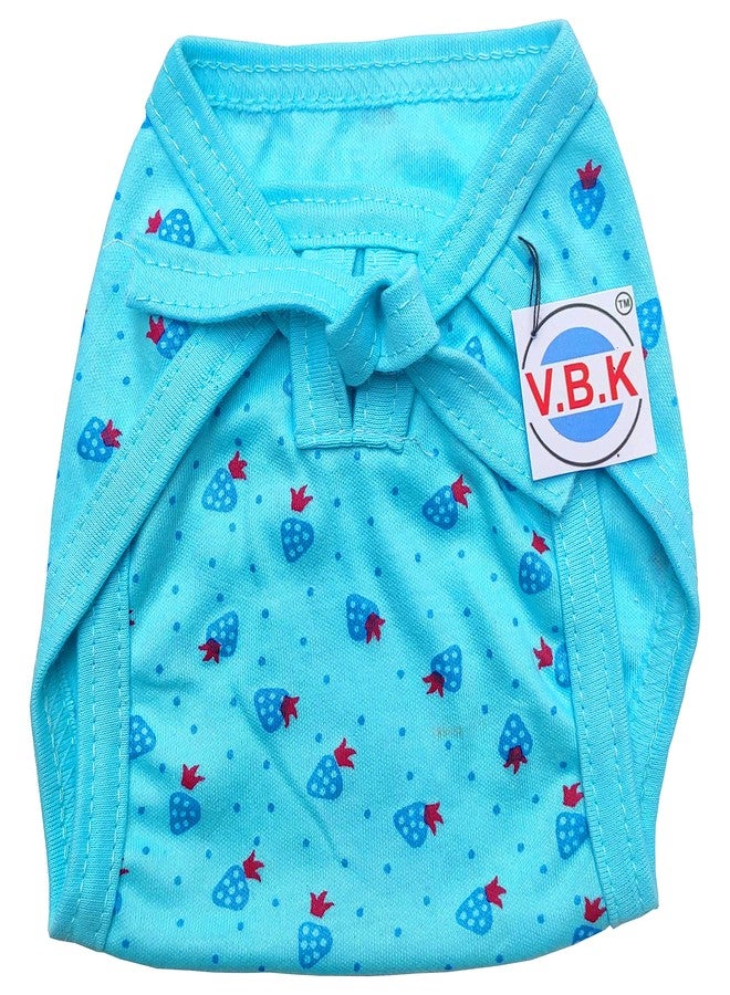 V.B.K حفاضات VBK® للأطفال الرضع (بنين وبنات) (حفاضات قماشية)، عبوة من 12 قطعة، قطن عضوي نقي ناعم (3-6 أشهر) - Image 3