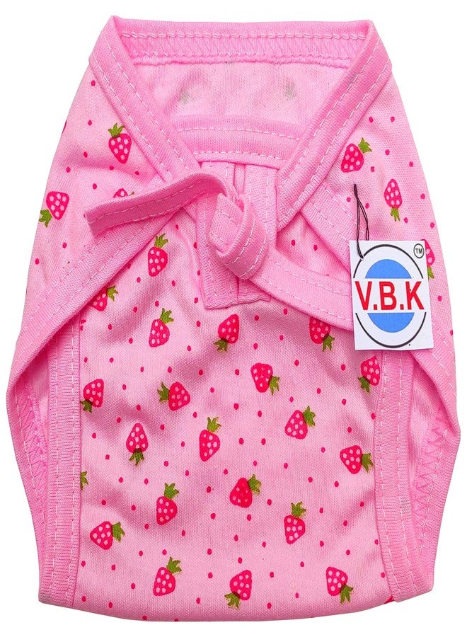 V.B.K حفاضات VBK® للأطفال الرضع (بنين وبنات) (حفاضات قماشية)، عبوة من 12 قطعة، قطن عضوي نقي ناعم (3-6 أشهر) - Image 2