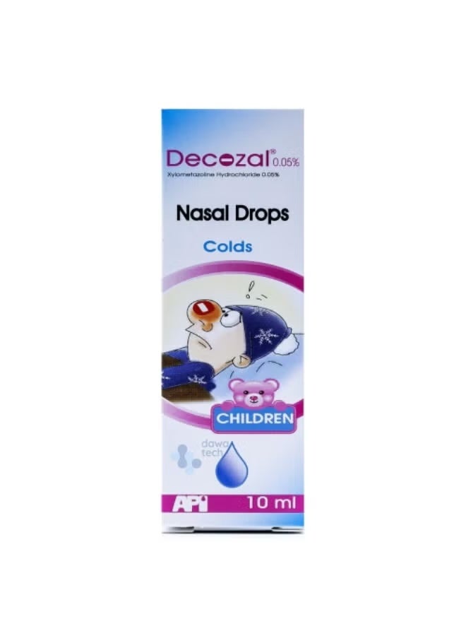 DECOZAL 0.05% PED NASAL DROP 10ML
