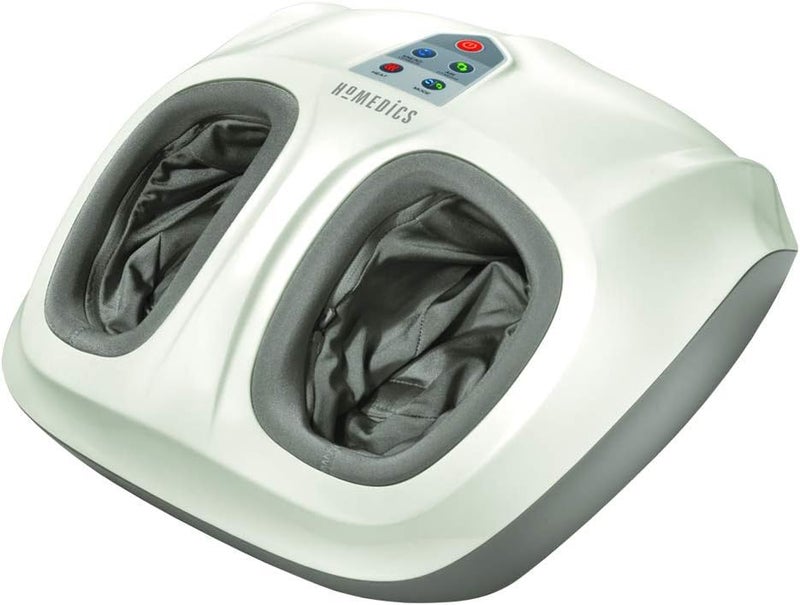 HoMedics مدلك القدمين هوميدكس شياتسو إير 20 مع حرارة مهدئة وضغط هوائي إيقاعي 3 تحكمات مخصصة وشدات بطانة قابلة للغسل تدليك في المنزل يريح القدمين 3 خيارات سرعة - Image 4