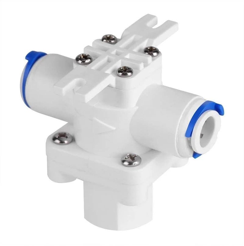 Noir Aqua Prv Ro Water Pressure Reducing Valve, 1/4" Relief Regulator Filter, Quick Push Fit, Reducer, 5.5 cm - Image 4