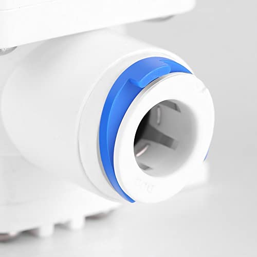 Noir Aqua Prv Ro Water Pressure Reducing Valve, 1/4" Relief Regulator Filter, Quick Push Fit, Reducer, 5.5 cm - Image 3