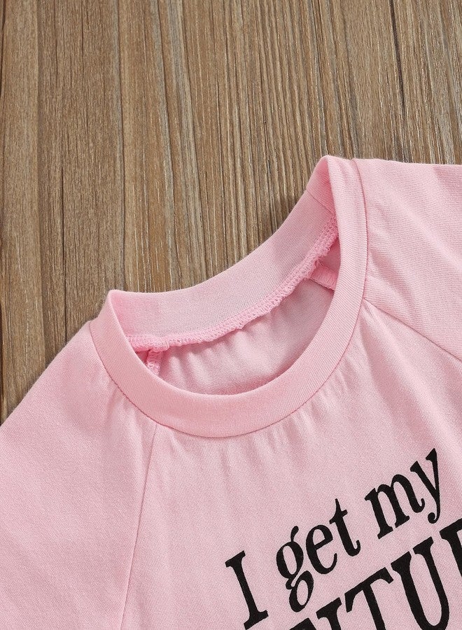 Fernvia Toddler Girls Clothes 1T 2T 3T 4T 5T Summer Outfits Baby Kids Short Sleeve T-Shirt Tops & Camouflage Shorts Sets (B-Pink, 18-24 Months) - Image 4