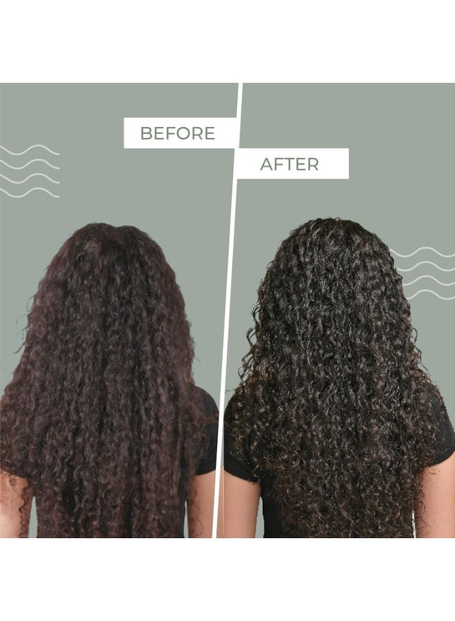 Ashba Botanics Exfoliating Shampoo For Women & Men with Curly & Wavy Hair | Natural AHAs, Tea Tree, Peppermint, Rosemary & Charcoal Gently Cleanses, Removes Buildup & Dandruff | No Itchy Scalp 120ml - Image 4