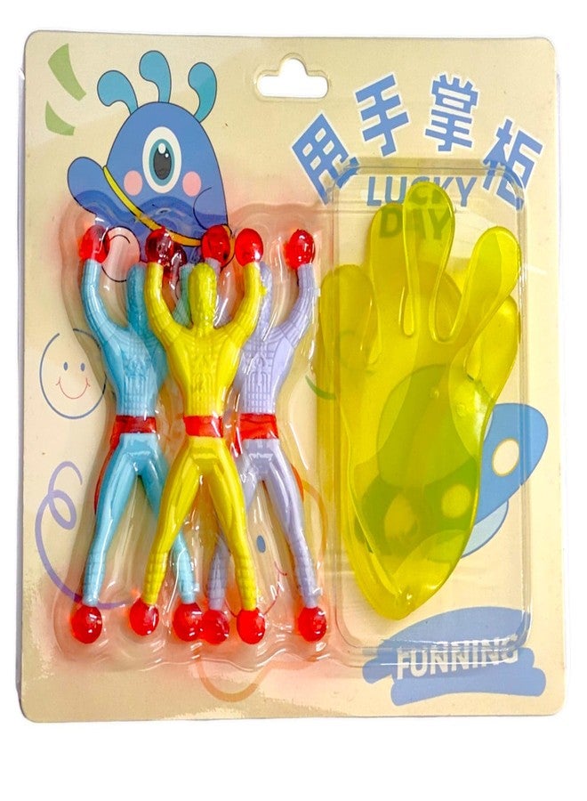 Tera13 TERA 13 Wall Climbing Man Toy for Kids, Sticky Rolling Mountain Climber Figure, Party Favours, Pack of 1 - Image 1