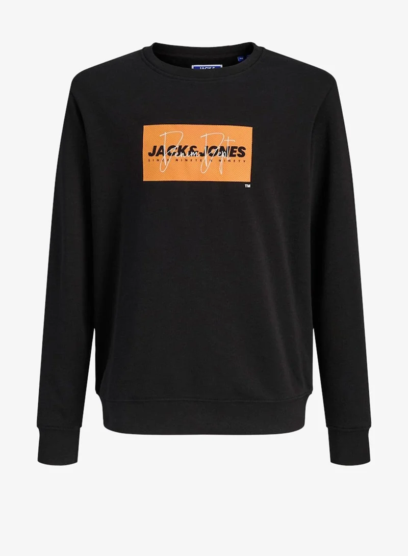 Jack & Jones Junior Kids Jjcole Printed Crew Neck T-Shirt
