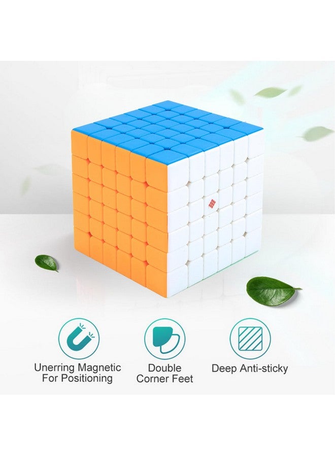 Cubelelo Drift 6M 6x6 (Magnetic) Stickerless Speedcube Magic Puzzle Toy for Kids & Adults Speedy Stress Buster Brainstorming Cube - Image 2
