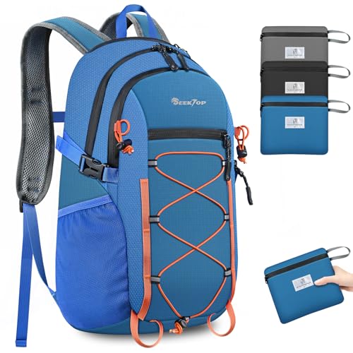 Seektop 20L Foldable Waterproof Hiking Backpack, Ultralight Small Lightweight Daypack Packable Backpack for Men Woman - Image 1