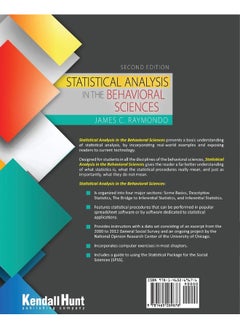 Statistical Analysis in the Behavioral Sciences  - Image 1