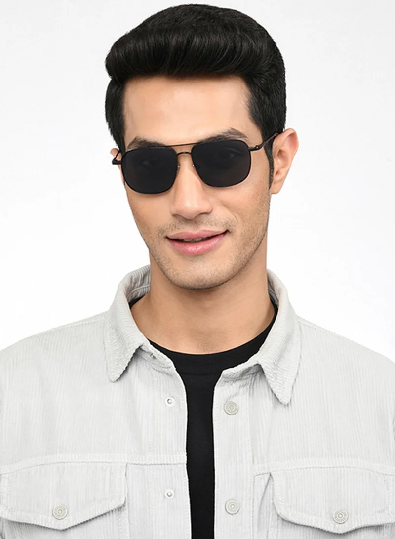 VINCENT CHASE Unisex Polarized Rectangular Sunglasses VC S13116
