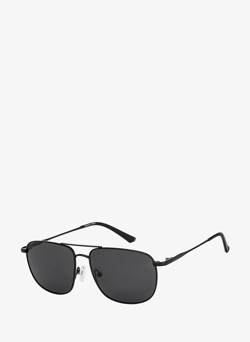 VINCENT CHASE Unisex Polarized Rectangular Sunglasses VC S13116