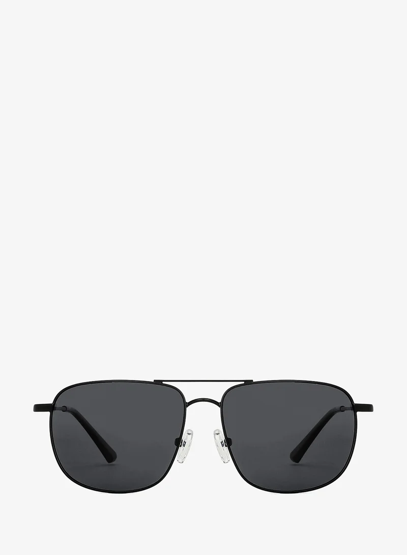 VINCENT CHASE Unisex Polarized Rectangular Sunglasses VC S13116