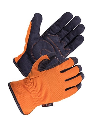 SKYDEER 3-Pairs Pack Durable Leather Work Gloves for Gardening and General Work (SD8809/M) - Image 3
