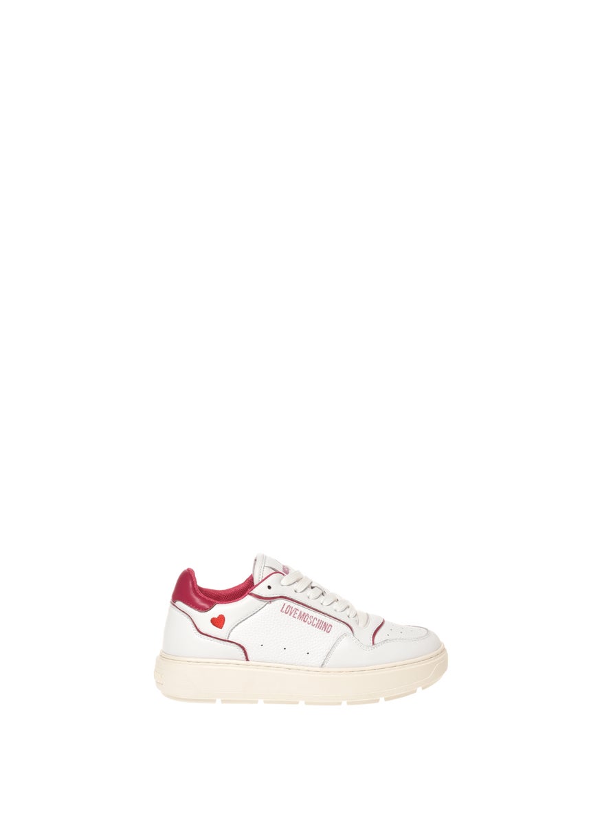 Love Moschino - Lace Up Low Top Sneakers - Image 1