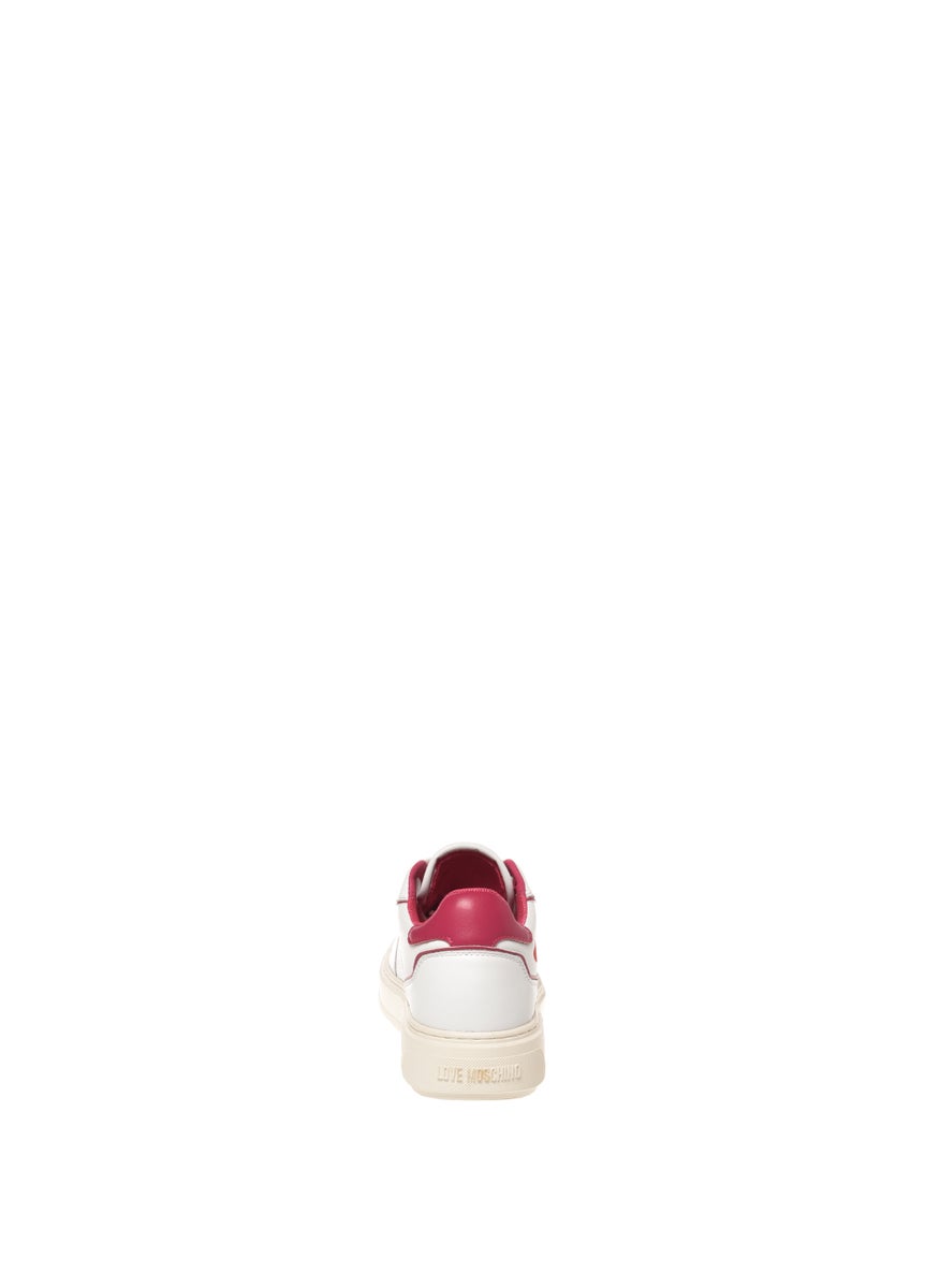 Love Moschino - Lace Up Low Top Sneakers - Image 1