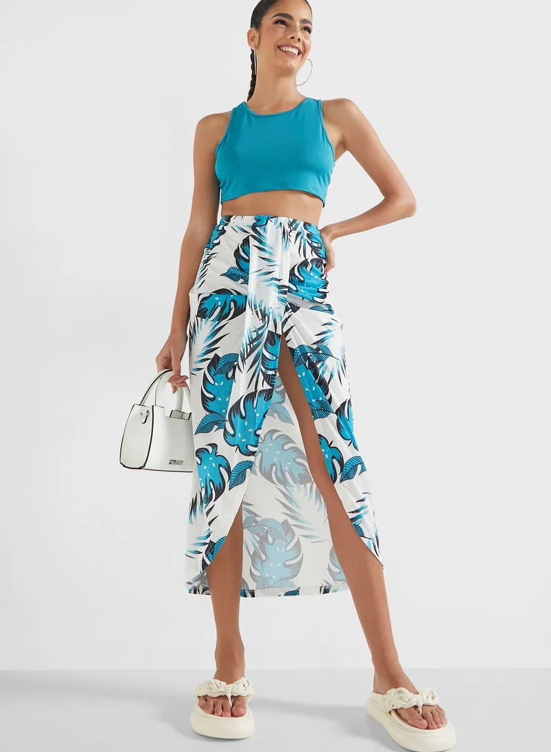 Ginger Printed Skirt Set