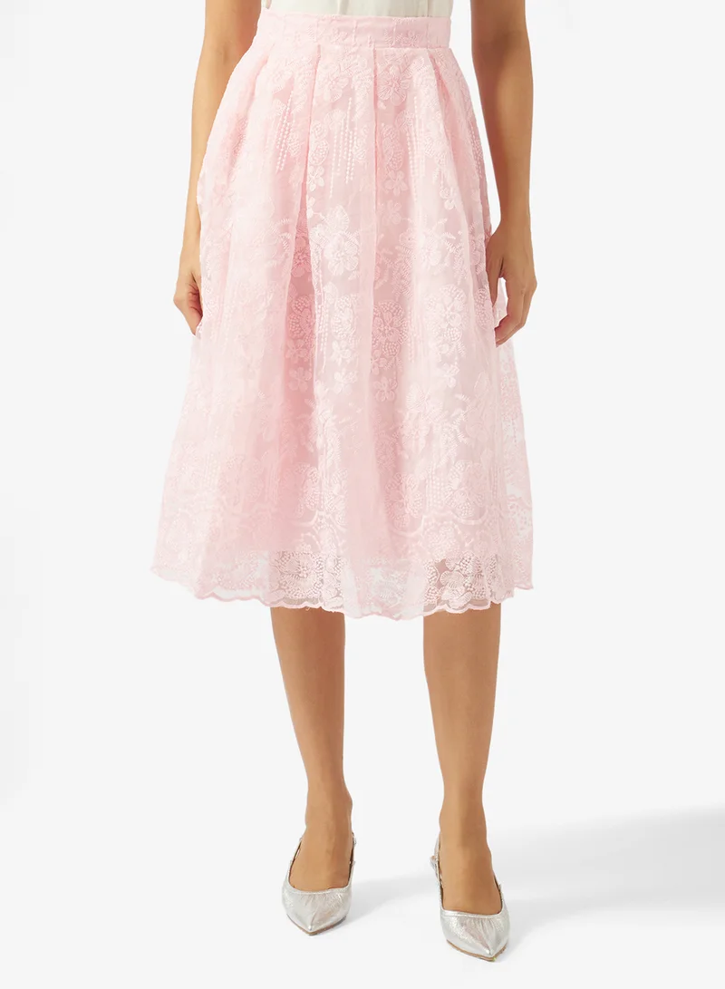 Ella  Lace Blouse & Skirt Set for Women | Best Price UAE