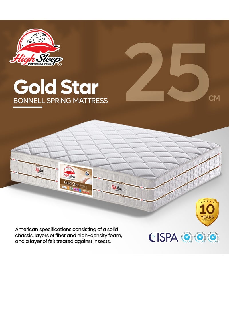 High Sleep Gold Star Mattress 100x195x25 cm - pzsku/Z44CABD50B26DD5E60CAEZ/45/_/1737469108/14cd8461-c18e-4b98-b242-9cb243ddcc15