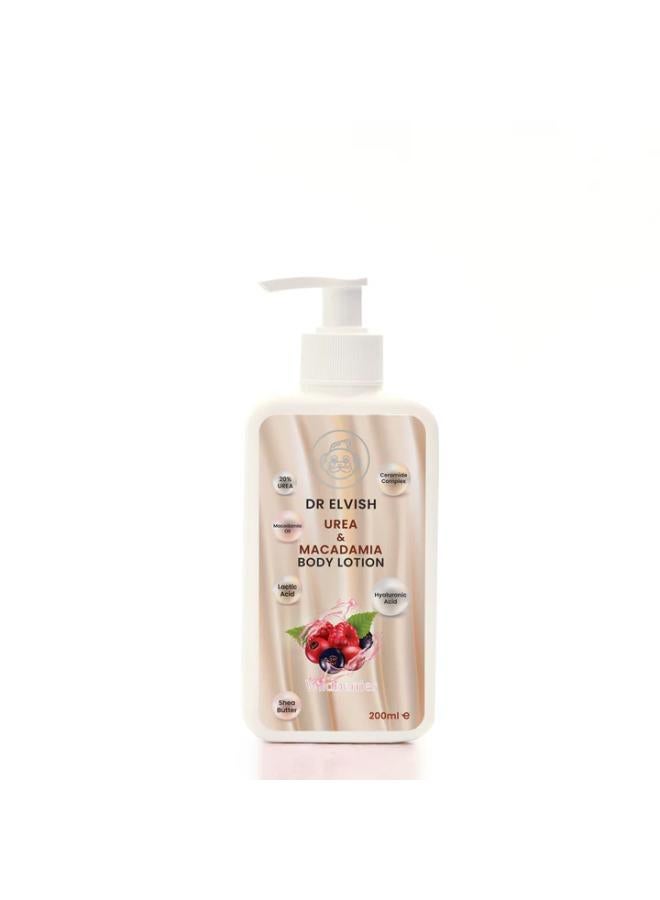 dr elvish dr elvish Urea Moisturizing Body Lotion, Berry Scent, 200ml