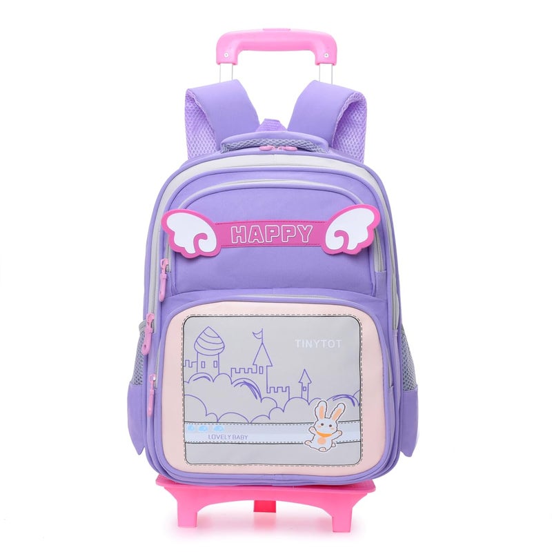 Tinytot Store 22 Litre 17-Inch Waterproof Large School Bag for Boys & Girls, Kids School Bag, School Backpack for Girls and Boys, for Kids, Ideal for Children with Trolley, SB239T - Image 1