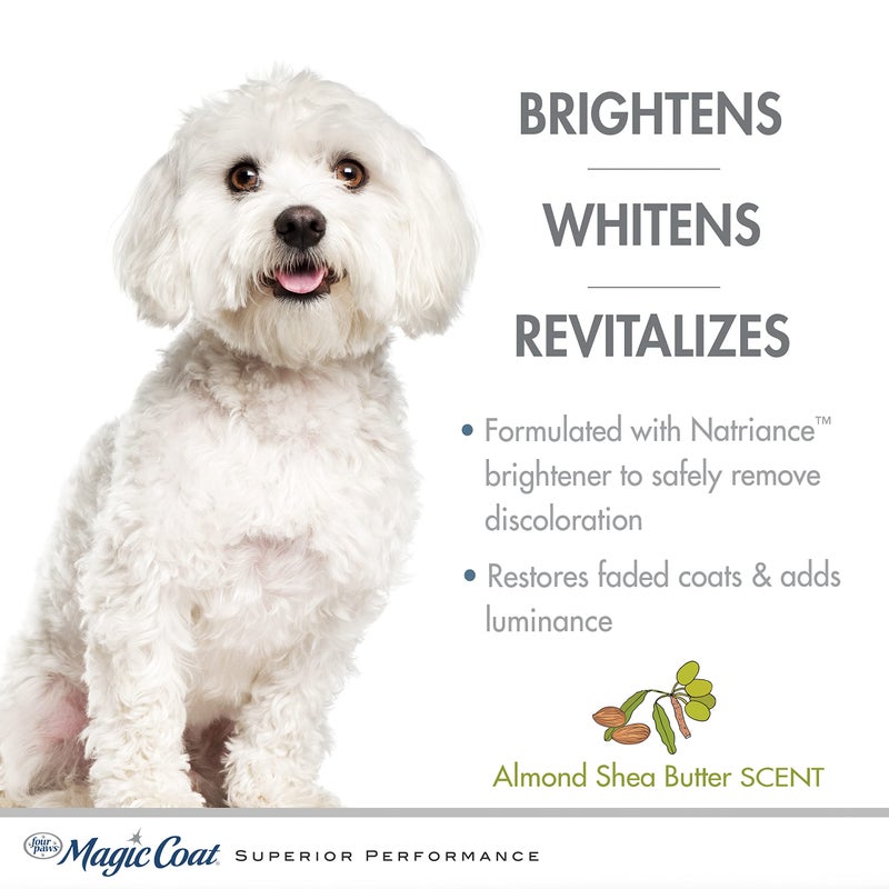 Four Paws Magic Coat Bright White Dog Shampoo 16 Ounces (1 Count) - Image 2