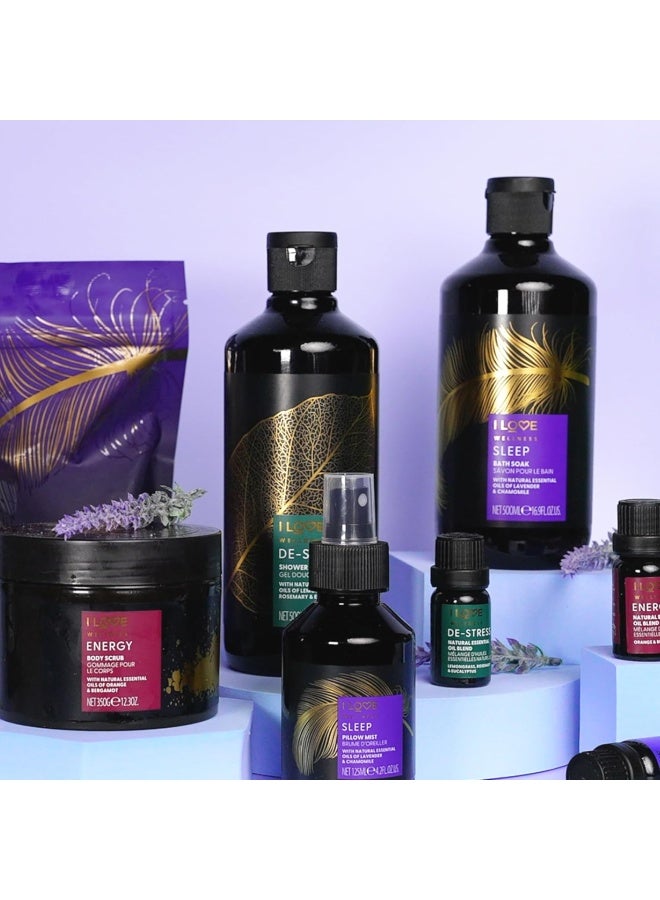 I Love Wellness Bath Soak Sleep | 500ml | Lavender & Chamomile Infused Soak | Vegan, Relaxing Aromatherapy for Better Sleep - Image 5