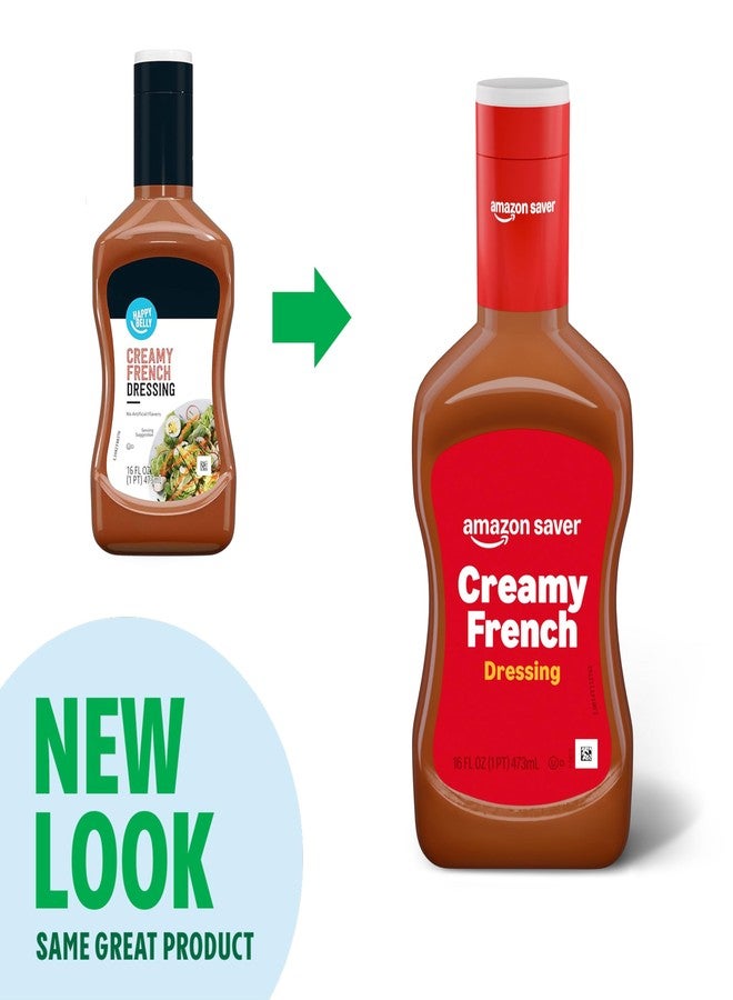 Amazon Saver, Creamy French Dressing, 16 Fl Oz - Image 2