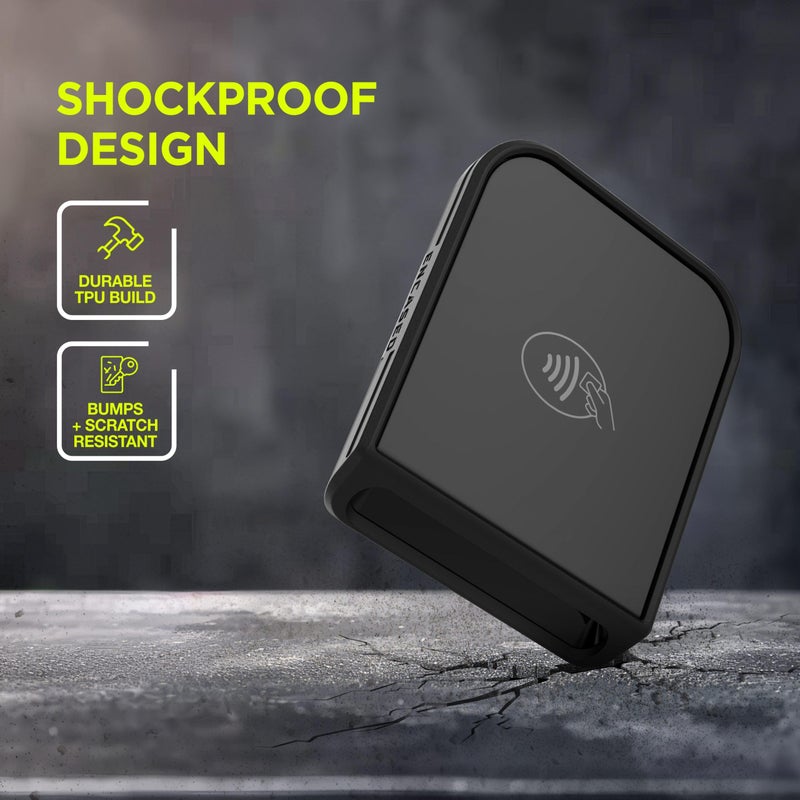 Encased حافظة واقية ENCASED لقارئ بطاقات Shopify Tap & Chip (متوافقة مع MagSafe) باللون الأسود - Image 3