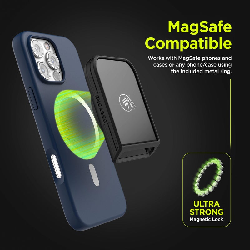 Encased حافظة واقية ENCASED لقارئ بطاقات Shopify Tap & Chip (متوافقة مع MagSafe) باللون الأسود - Image 2